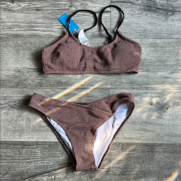 Cupshe Ribbed Bikini Set - Picture 4 of 6